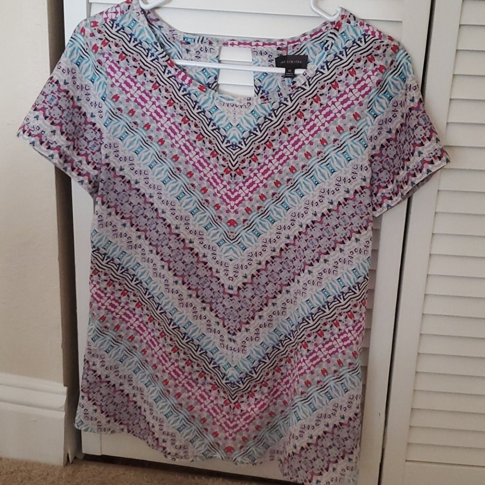 The Limited Printed Blouse Sz XS